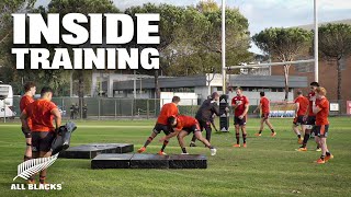 EXCLUSIVE Inside All Blacks Training Rome [upl. by Teressa99]