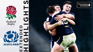 England v Scotland  EXTENDED Highlights  Historic Scotland Victory  Guinness Six Nations 2021 [upl. by Fernandes]