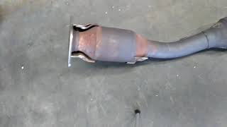 Catalytic converter cleaning with Citric and Oxalic acids [upl. by Nidraj]