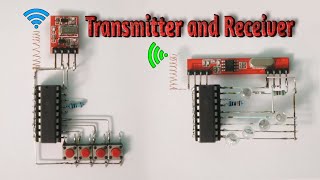 434Mhz Wireless Transmitter and Receiver [upl. by Yelyac]