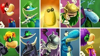 Rayman Legends  All Characters [upl. by Ahtabat]