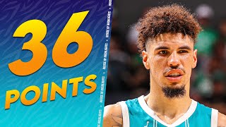 LaMelo Ball 36 PTS amp 6 AST vs Celtics 🔥 FULL Highlights [upl. by Asyal]