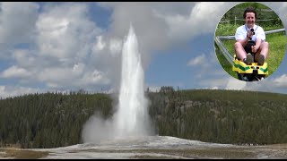 Old Faithful Geyser  Yellowstone National Park HD [upl. by Okiam824]