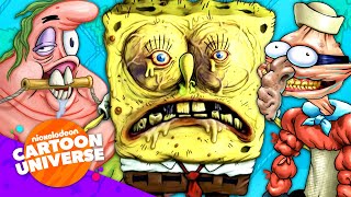 72 of SpongeBobs GROSSEST Moments 🤢  Nicktoons [upl. by Elfreda]