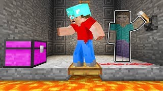 Using INVISIBILITY To TROLL In MINECRAFT funny [upl. by Genisia]