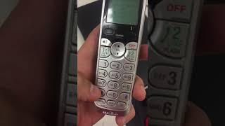 Vtech DS6151 handset set up [upl. by Manup937]