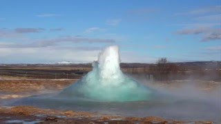 Geysir Explosion Super Slow Motion [upl. by Trevorr]