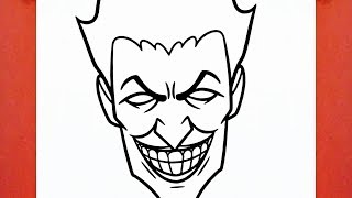 HOW TO DRAW THE JOKER [upl. by Iggem]