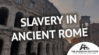 The Life of a Slave in Ancient Rome [upl. by Notnad696]