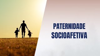 Paternidade socioafetiva [upl. by Thalia]