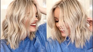 HOW TO EASY WAVES TUTORIAL  Short to Medium Length Hair [upl. by Safir]