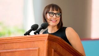 Rashida Jones Class Day Speech  Harvard Commencement 2016 [upl. by Adnirol344]