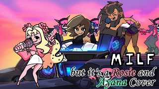 Rosie interrupts Dalia and Ayanas Date MILF but its a Rosie and Ayana Cover [upl. by Sonnie]