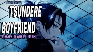 A Night with Your Tsundere Boyfriend ASMR Roleplay [upl. by Tiffy]