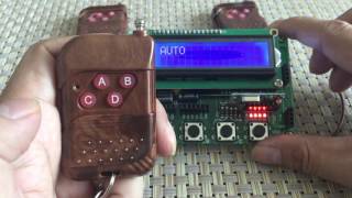 How to use  433Mhz Wireless Receiver Learning Code 1527 Decoding Module [upl. by Ykcaj719]