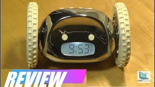 REVIEW Clocky  Runaway Alarm Clock on Wheels Original [upl. by Anitnahs891]