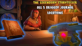 The Legendary Story Teller Journal Locations  Briggsy Journals  Tall Tale Guide [upl. by Latsirhc]