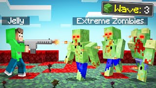 SURVIVE The ZOMBIE APOCALYPSE In MINECRAFT Dangerous [upl. by Aridnere]