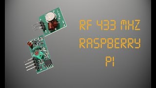 RF 433 MHZ Raspberry Pi [upl. by Nylacaj]