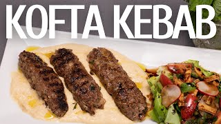 Make Beef Kofta Kebab Recipe  Lebanese Cuisine  THE JUICIEST EVER [upl. by Knut]