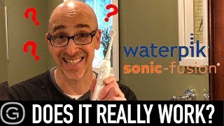 Waterpik SonicFusion REVIEW  Gadget Quest [upl. by Trixi]