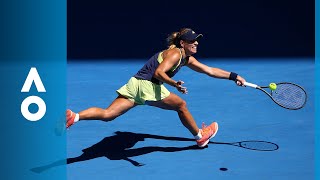 SuWei Hsieh v Angelique Kerber match highlights 4R  Australian Open 2018 [upl. by Arnulfo]