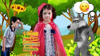 CHAPEUZINHO VERMELHO  little red riding hood story  MIMI JULINHA [upl. by Ancell]