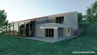 ARCHICAD e CineRender Illuminazione [upl. by Lolande]