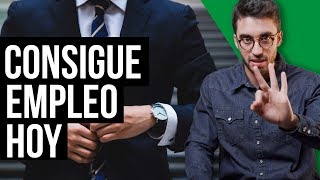 3 CONSEJOS para CONSEGUIR TRABAJO casos reales [upl. by Eussoj20]