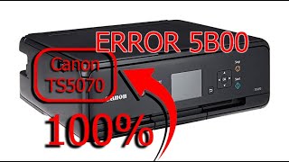 How To Reset The Canon 5B00 Error EASY WAY 💯 [upl. by Sualkin]