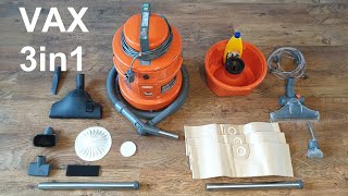 Vax 3in1 vacuum cleaner and carpet washer [upl. by Harihs]