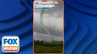 Tornado Spotted In Suburb Of Barrhaven In Ottawa Canada [upl. by Daniell]