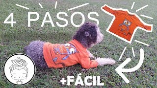 Camisa para perro FÁCIL Sólo 4 pasos [upl. by Waddington300]