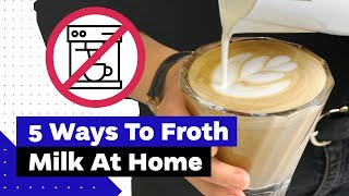 How To Froth Milk At Home Best Milk Frothers Review [upl. by Aisetal]