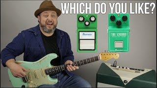 Tube Screamer Shoot Out  TS9 vs TS808  Which Do You Prefer [upl. by Manya969]