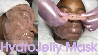 HydroJelly Mask  FULL Application and Removal [upl. by Dumm]