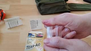 TearAid Type A Vs Gear Aid Tenacious Repair Tape [upl. by Cresida]