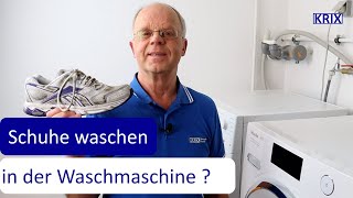 Sportschuhe in der Waschmaschine waschen [upl. by Nadeau]