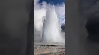 Eruption of Great Fountain Geyser September 20 2020 Yellowstone National Park [upl. by Folger676]