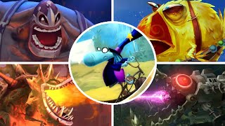 Rayman Legends  All Boss Stages [upl. by Siulesoj]