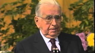 Norman Vincent Peale Positive Thinking Works Wonders 1987 Crystal Cathedral [upl. by Lemar]