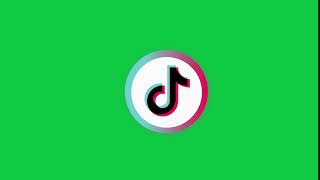 TikTok Logo Animation Green Screen  Circular  Free motion Graphics [upl. by Scharaga]