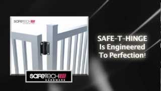 Gate Hinges  Self Closing from Safetech Hardware [upl. by Anhoj]