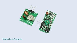 How To Make Wireless RF 433Mhz Transmitter And Receiver Test [upl. by Nysilla]