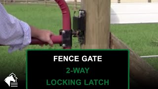 2Way Gate Locking Latch from RAMM [upl. by Deny898]