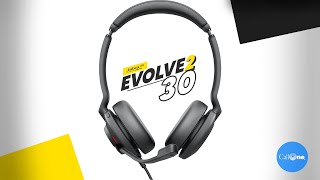 Jabra Evolve2 30 Overview and NC Mic Test [upl. by Chere]