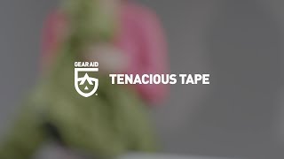 Tenacious Tape UltraStrong Repair Tape by GEAR AID [upl. by Suiramad]