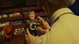 Toy Story 2 Fixing Woody Scene 4K 60FPS [upl. by Armilda]